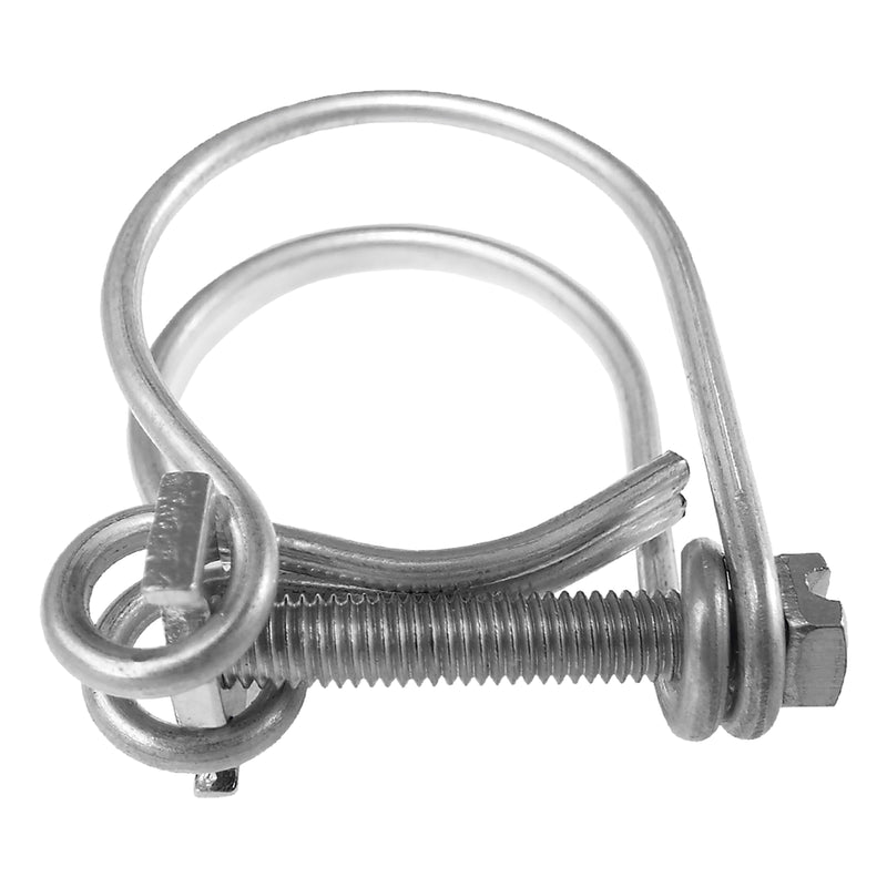 Double Wire Hose Clamp Galvanised 80mm-85mm - Home & Garden > Lawn & Garden > Watering & Irrigation > Garden Hose Fittings & Valves Tech Hose & Fittings