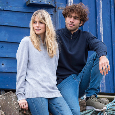 Quarter Zip Recycled Sweatshirt