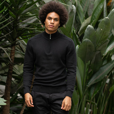 Quarter Zip Recycled Sweatshirt