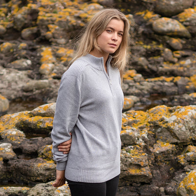 Quarter Zip Recycled Sweatshirt