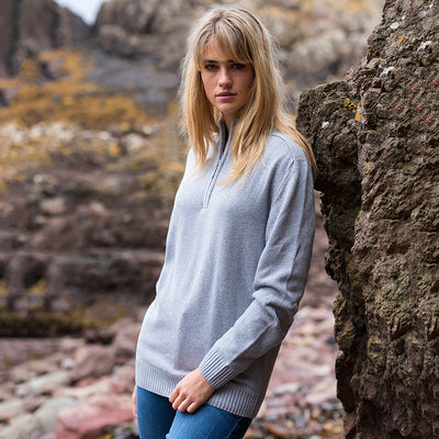 Quarter Zip Recycled Sweatshirt