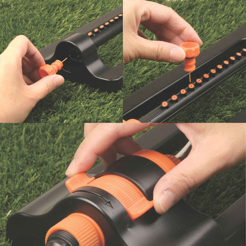 Compact Oscillating Sprinkler Eco Line - Home & Garden > Lawn & Garden > Watering & Irrigation > Sprinklers & Sprinkler Heads > Sprinklers Garden watering