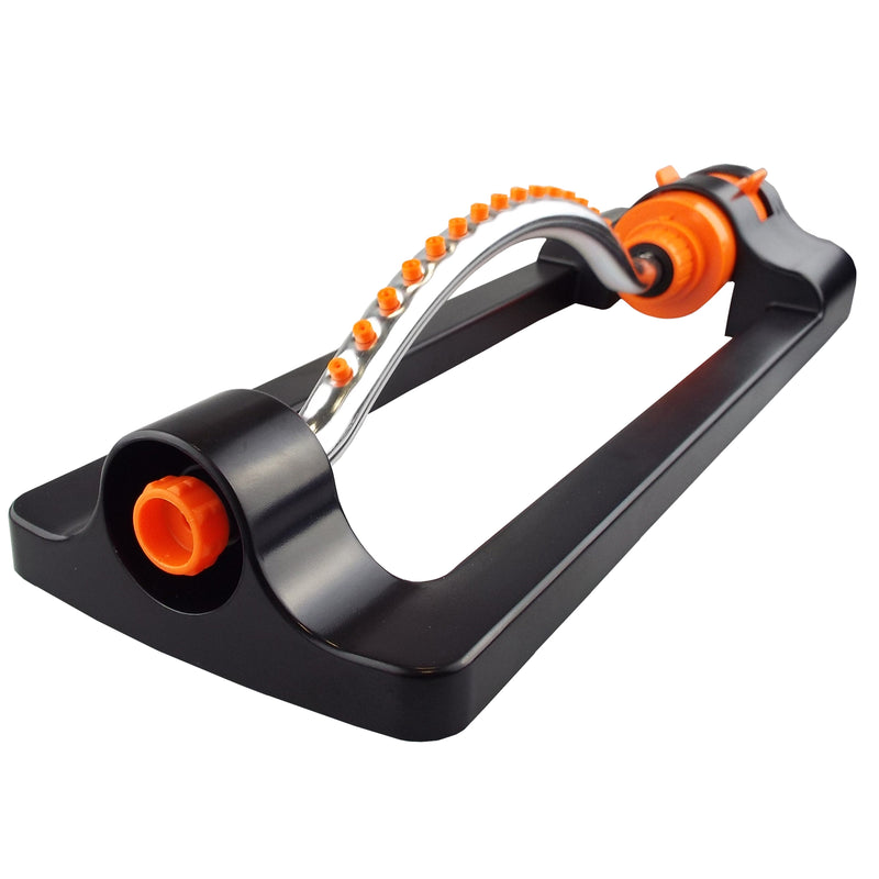 Compact Oscillating Sprinkler Eco Line (Metal Bar) - Home & Garden > Lawn & Garden Garden watering