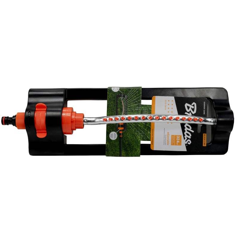 Compact Oscillating Sprinkler Eco Line (Metal Bar) - Home & Garden > Lawn & Garden Garden watering