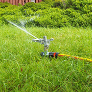 Pulsating Lawn Sprinkler - Metal with Metal Spike - Home & Garden > Lawn & Garden > Watering & Irrigation > Sprinklers & Sprinkler Heads > Sprinklers Garden watering