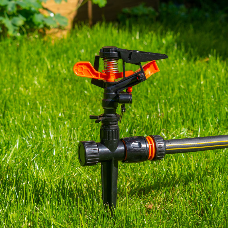 Pulsating Sprinkler on Spike - Adjustable Eco Line - Home & Garden > Lawn & Garden > Watering & Irrigation > Sprinklers & Sprinkler Heads > Sprinklers Garden watering