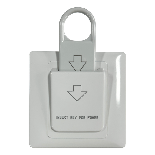 Caradok 40A DP (Large Key) Key Switch - Caradok - The Classics - White Plastic