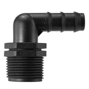 Elbow Fitting ¾” BSP - 16mm Barb - Home & Garden > Lawn & Garden > Watering & Irrigation > Garden Hose Fittings & Valves > Garden Hose Fittings