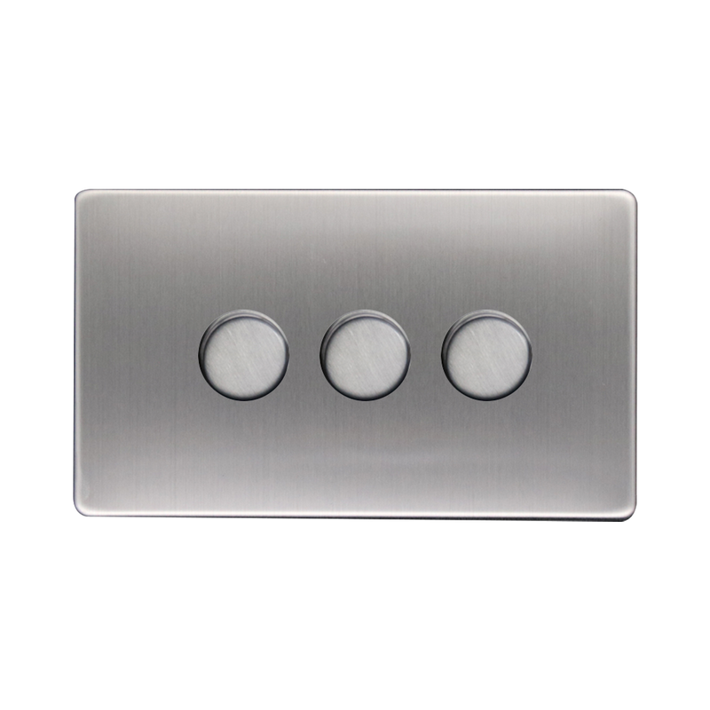 Caradok 3G LED Dimmer (Max 100W) - Caradok - The Flat - Brushed Steel