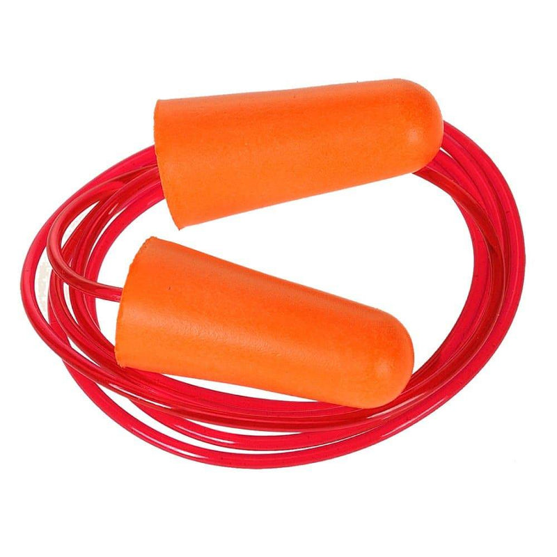Portwest EP08 Corded PU Foam Ear Plugs (200 pairs) - EAR PROTECTION