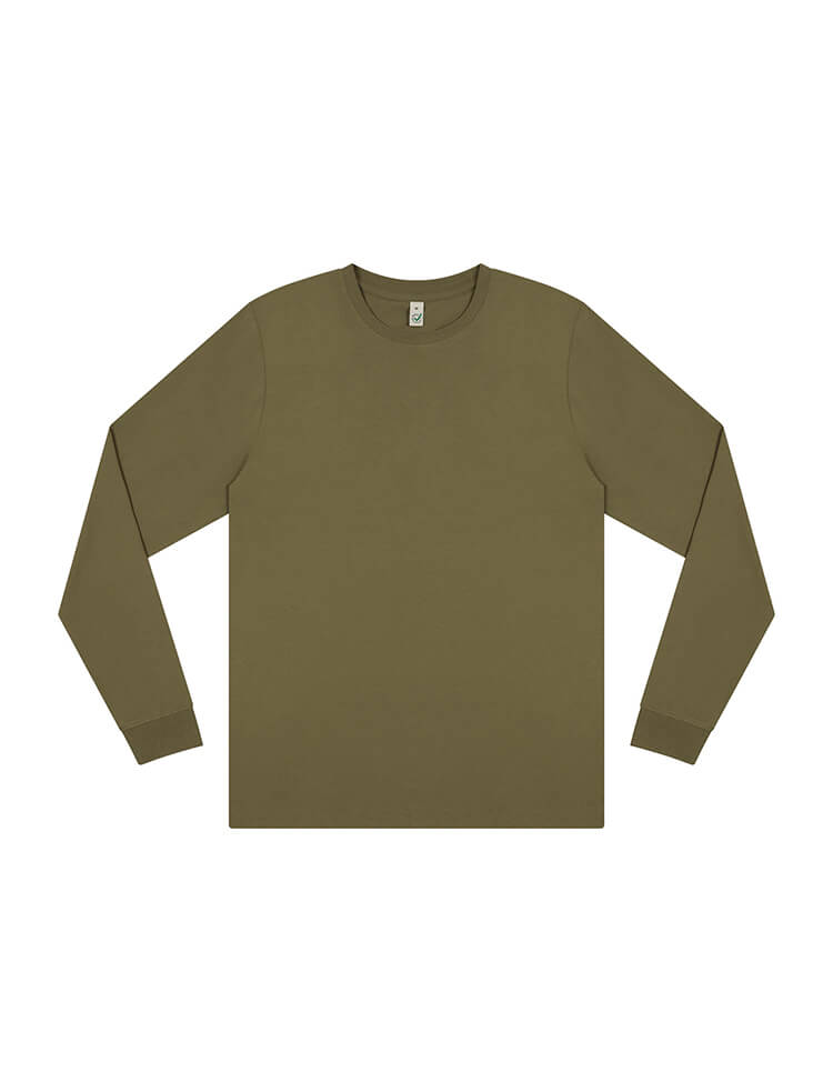 Organic Faded Long Sleeve T-shirt: Mens