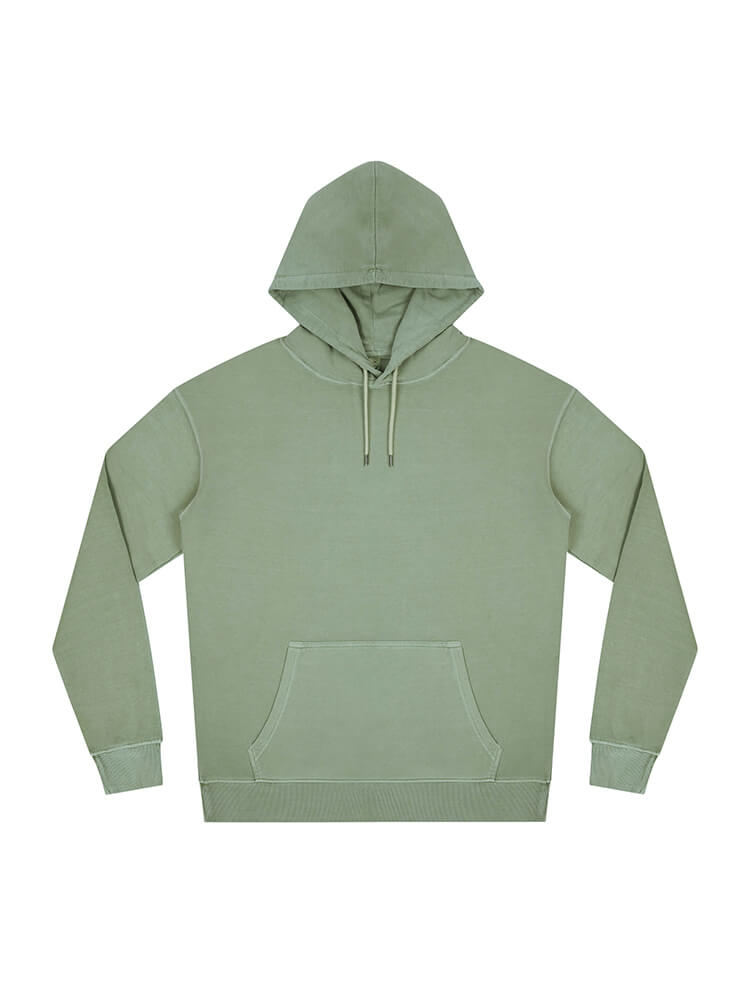 Organic Cotton Faded Hoodie: Unisex