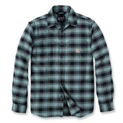 Carhartt 105945 Rugged Flex Relaxed Fit Midweight Flannel Long-Sleeve Plaid Shirt - Apparel & Accessories > Clothing > Clothing Tops > Shirts SHIRTS
