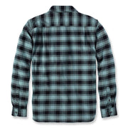 Carhartt 105945 Rugged Flex Relaxed Fit Midweight Flannel Long-Sleeve Plaid Shirt - Apparel & Accessories > Clothing > Clothing Tops > Shirts SHIRTS