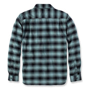 Carhartt 105945 Rugged Flex Relaxed Fit Midweight Flannel Long-Sleeve Plaid Shirt - Apparel & Accessories > Clothing > Clothing Tops > Shirts SHIRTS