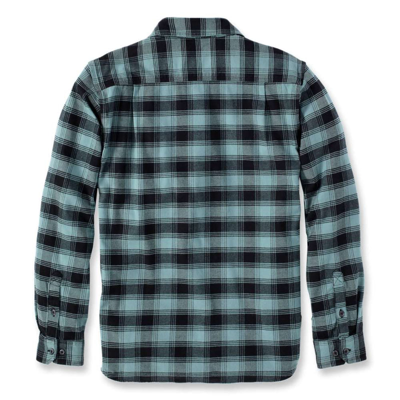 Carhartt 105945 Rugged Flex Relaxed Fit Midweight Flannel Long-Sleeve Plaid Shirt - Apparel & Accessories > Clothing > Clothing Tops > Shirts SHIRTS