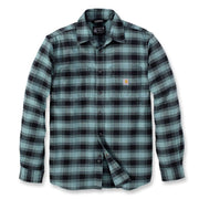 Carhartt 105945 Rugged Flex Relaxed Fit Midweight Flannel Long-Sleeve Plaid Shirt - Apparel & Accessories > Clothing > Clothing Tops > Shirts SHIRTS