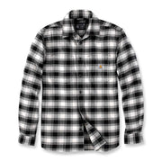 Carhartt 105945 Rugged Flex Relaxed Fit Midweight Flannel Long-Sleeve Plaid Shirt - Apparel & Accessories > Clothing > Clothing Tops > Shirts SHIRTS