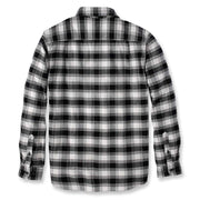 Carhartt 105945 Rugged Flex Relaxed Fit Midweight Flannel Long-Sleeve Plaid Shirt - Apparel & Accessories > Clothing > Clothing Tops > Shirts SHIRTS