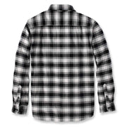 Carhartt 105945 Rugged Flex Relaxed Fit Midweight Flannel Long-Sleeve Plaid Shirt - Apparel & Accessories > Clothing > Clothing Tops > Shirts SHIRTS