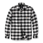 Carhartt 105945 Rugged Flex Relaxed Fit Midweight Flannel Long-Sleeve Plaid Shirt - Apparel & Accessories > Clothing > Clothing Tops > Shirts SHIRTS
