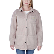 Carhartt 105988 Women's Loose Fit Fleece Overshirt - Apparel & Accessories > Clothing > Clothing Tops > Overshirts