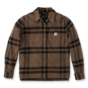 Carhartt 105989 Women's Rugged Flex Loose Fit Midweight Flannel Long-Sleeve Plaid Shirt - Apparel & Accessories > Clothing > Clothing Tops > Shirts WOMENS OUTERWEAR
