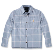 Carhartt 105989 Women's Rugged Flex Loose Fit Midweight Flannel Long-Sleeve Plaid Shirt - Apparel & Accessories > Clothing > Clothing Tops > Shirts WOMENS OUTERWEAR