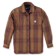 Carhartt 105991 Women's Loose Fit Heavyweight Twill Shirt Jac - Apparel & Accessories > Clothing > Clothing Tops > Shirts WOMENS OUTERWEAR