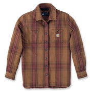 Carhartt 105991 Women's Loose Fit Heavyweight Twill Shirt Jac - Apparel & Accessories > Clothing > Clothing Tops > Shirts WOMENS OUTERWEAR