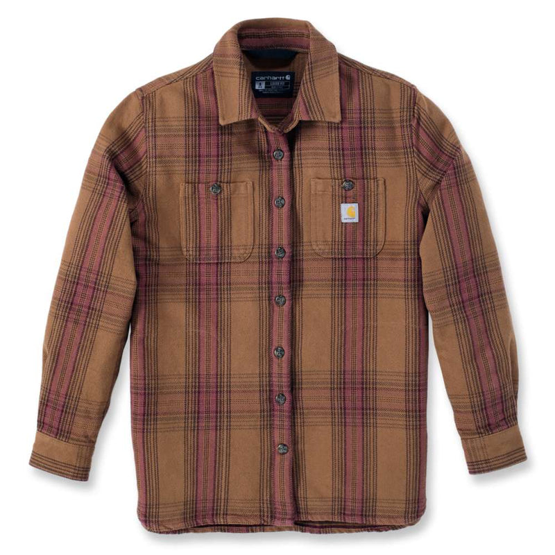 Carhartt 105991 Women's Loose Fit Heavyweight Twill Shirt Jac - Apparel & Accessories > Clothing > Clothing Tops > Shirts WOMENS OUTERWEAR