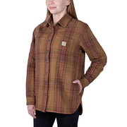 Carhartt 105991 Women's Loose Fit Heavyweight Twill Shirt Jac - Apparel & Accessories > Clothing > Clothing Tops > Shirts WOMENS OUTERWEAR