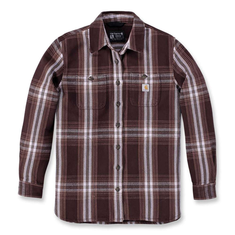 Carhartt 105991 Women's Loose Fit Heavyweight Twill Shirt Jac - Apparel & Accessories > Clothing > Clothing Tops > Shirts WOMENS OUTERWEAR