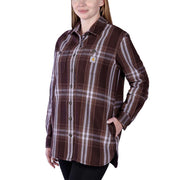 Carhartt 105991 Women's Loose Fit Heavyweight Twill Shirt Jac - Apparel & Accessories > Clothing > Clothing Tops > Shirts WOMENS OUTERWEAR