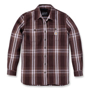 Carhartt 105991 Women's Loose Fit Heavyweight Twill Shirt Jac - Apparel & Accessories > Clothing > Clothing Tops > Shirts WOMENS OUTERWEAR