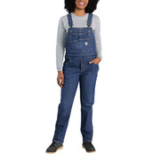 Carhartt 106002 Women's Rugged Flex Relaxed Fit Denim Bib Overall - Apparel & Accessories > Clothing > Uniforms & Workwear > Contractor Pants & Coveralls WOMENS TROUSERS