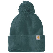 Carhartt 106003 Women's Knit Pom-Pom Cuffed Beanie - Apparel & Accessories > Clothing Accessories > Hats > Beanies HEADWEAR