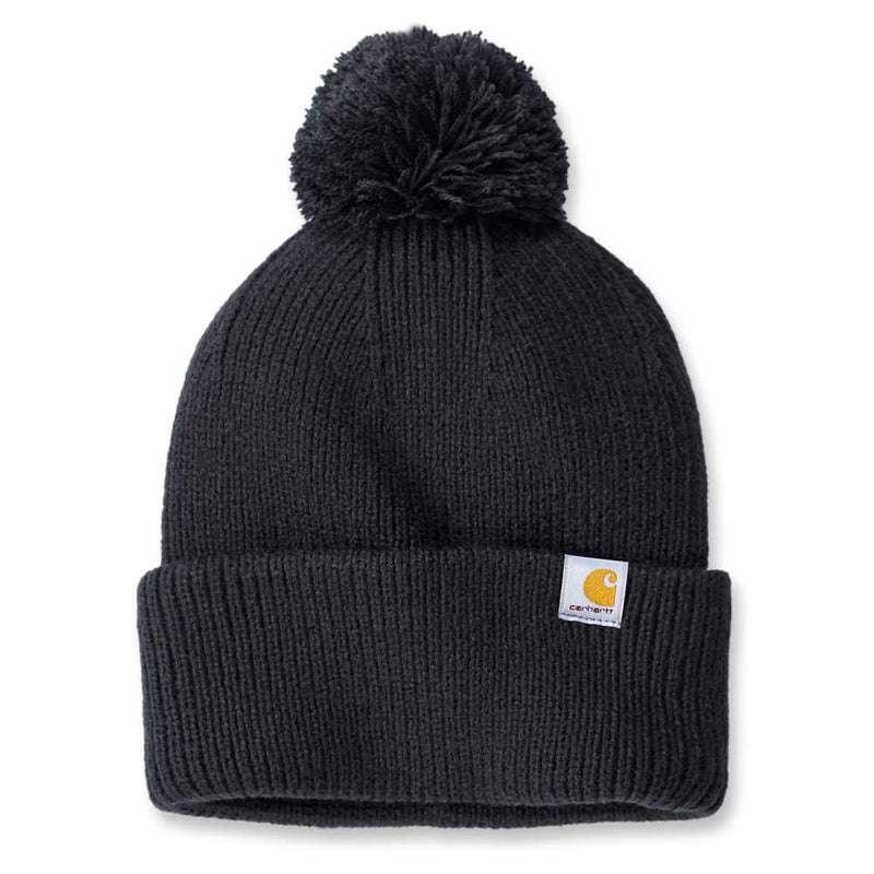 Carhartt 106003 Women's Knit Pom-Pom Cuffed Beanie - Apparel & Accessories > Clothing Accessories > Hats > Beanies HEADWEAR
