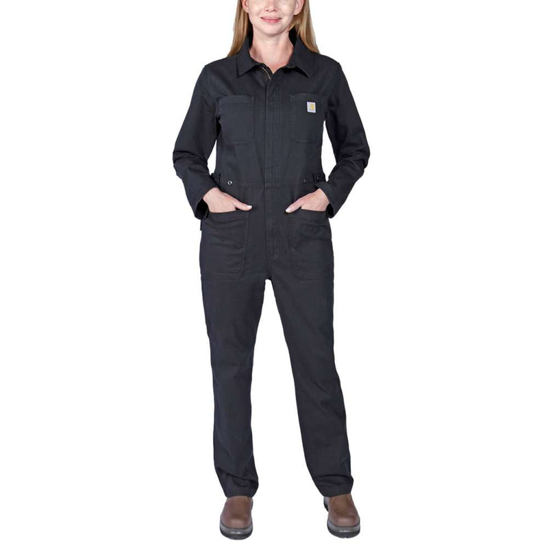 Carhartt 106071 Rugged Flex Relaxed Fit Canvas Coverall - Apparel & Accessories > Clothing > Uniforms & Workwear > Contractor Pants & Coveralls WOMENS OUTERWEAR