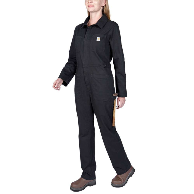 Carhartt 106071 Rugged Flex Relaxed Fit Canvas Coverall - Apparel & Accessories > Clothing > Uniforms & Workwear > Contractor Pants & Coveralls WOMENS OUTERWEAR