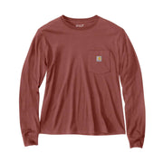 Carhartt 106121 Women's Relaxed Fit Lightweight Long-Sleeve Pocket T-Shirt - Apparel & Accessories > Clothing > Clothing Tops > T-Shirts WOMENS T-SHIRTS