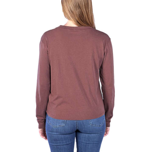 Carhartt 106121 Women's Relaxed Fit Lightweight Long-Sleeve Pocket T-Shirt - Apparel & Accessories > Clothing > Clothing Tops > T-Shirts WOMENS T-SHIRTS