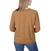 Carhartt 106121 Women's Relaxed Fit Lightweight Long-Sleeve Pocket T-Shirt - Apparel & Accessories > Clothing > Clothing Tops > T-Shirts WOMENS T-SHIRTS