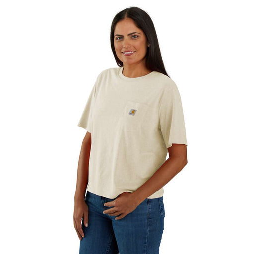 Carhartt 106122 Women's Loose Fit Lightweight Short-Sleeve Crewneck T-Shirt - Apparel & Accessories > Clothing > Clothing Tops > T-Shirts WOMENS T-SHIRTS