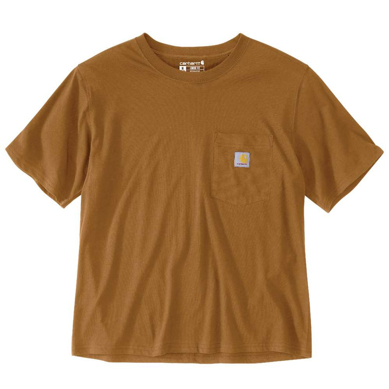 Carhartt 106122 Women's Loose Fit Lightweight Short-Sleeve Crewneck T-Shirt - Apparel & Accessories > Clothing > Clothing Tops > T-Shirts WOMENS T-SHIRTS