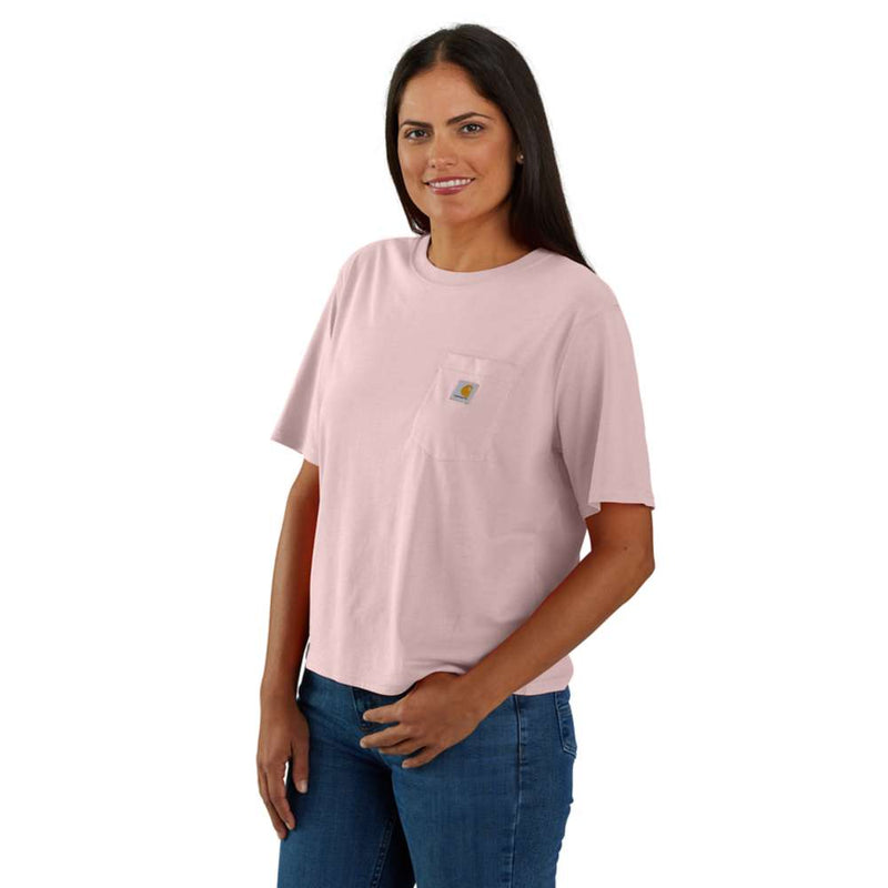 Carhartt 106122 Women's Loose Fit Lightweight Short-Sleeve Crewneck T-Shirt - Apparel & Accessories > Clothing > Clothing Tops > T-Shirts WOMENS T-SHIRTS