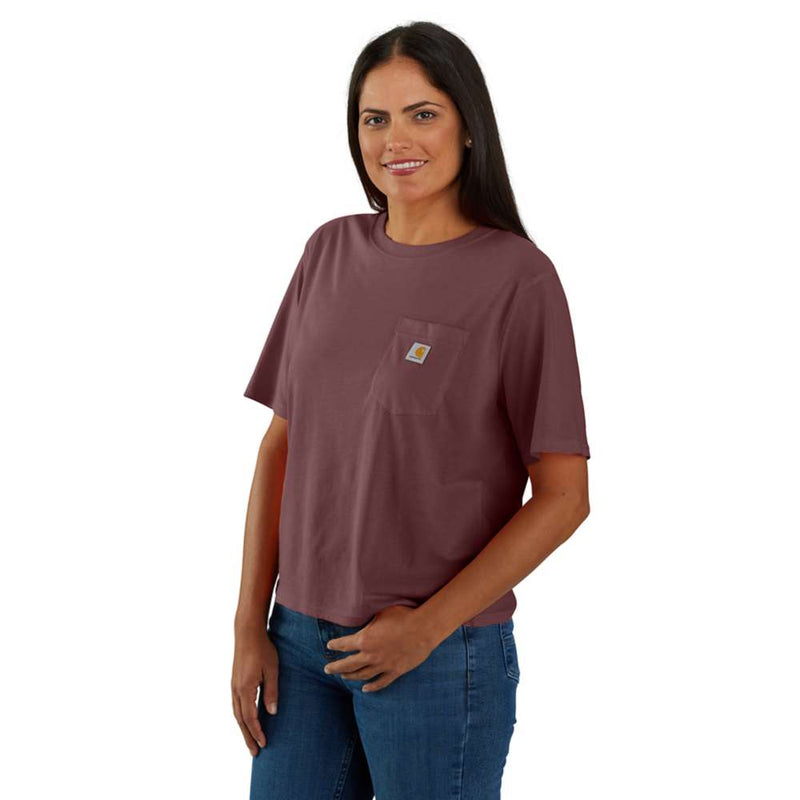 Carhartt 106122 Women's Loose Fit Lightweight Short-Sleeve Crewneck T-Shirt - Apparel & Accessories > Clothing > Clothing Tops > T-Shirts WOMENS T-SHIRTS