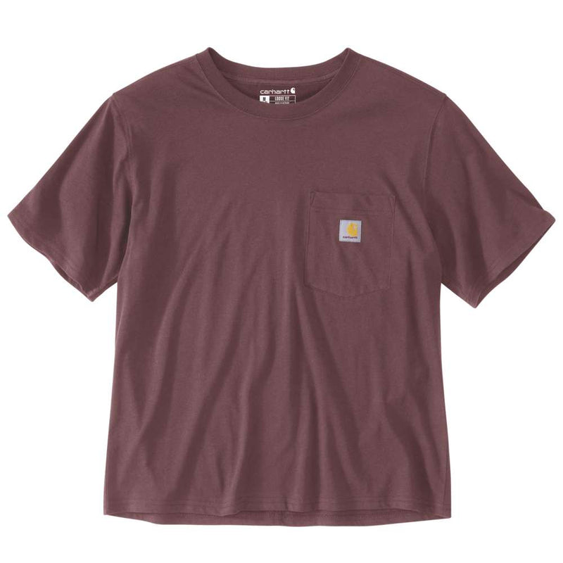 Carhartt 106122 Women's Loose Fit Lightweight Short-Sleeve Crewneck T-Shirt - Apparel & Accessories > Clothing > Clothing Tops > T-Shirts WOMENS T-SHIRTS