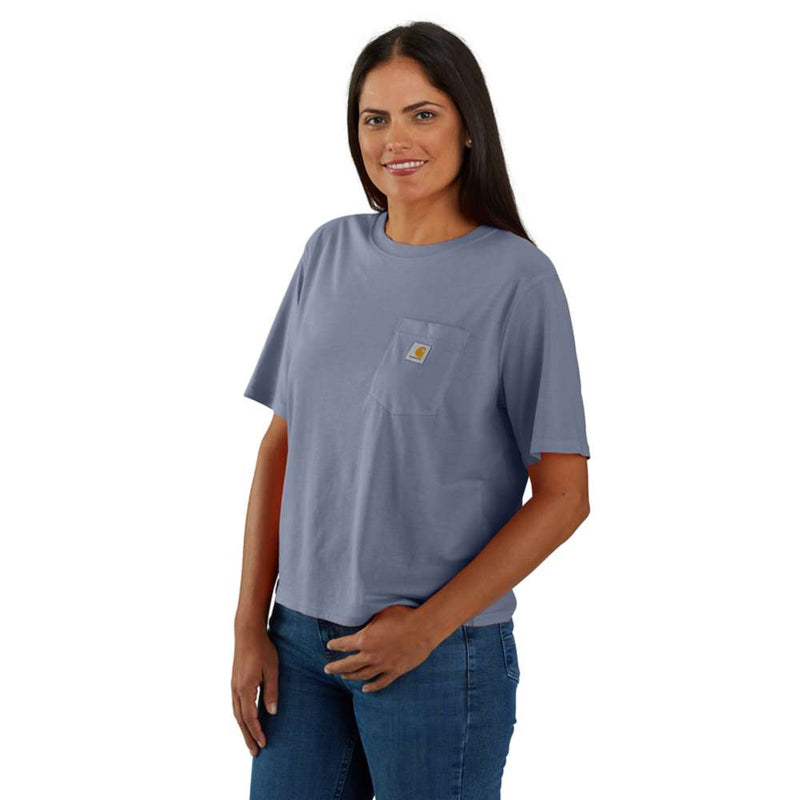 Carhartt 106122 Women's Loose Fit Lightweight Short-Sleeve Crewneck T-Shirt - Apparel & Accessories > Clothing > Clothing Tops > T-Shirts WOMENS T-SHIRTS