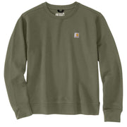 Carhartt 106179 Women's Relaxed Fit Midweight French Terry Crewneck Sweatshirt - Apparel & Accessories > Clothing > Clothing Tops > Sweatshirts WOMENS SWEATSHIRTS